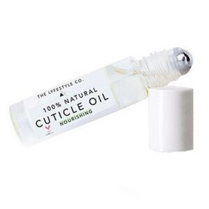 The Lyfestyle Co Cuticle Oil Rollerball Nourish Almond Jojoba Lavender Vitamin E
